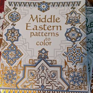 Middle eastern coloring book
